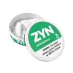 ZYN Spearmint 3mg 15 nicotine pouches